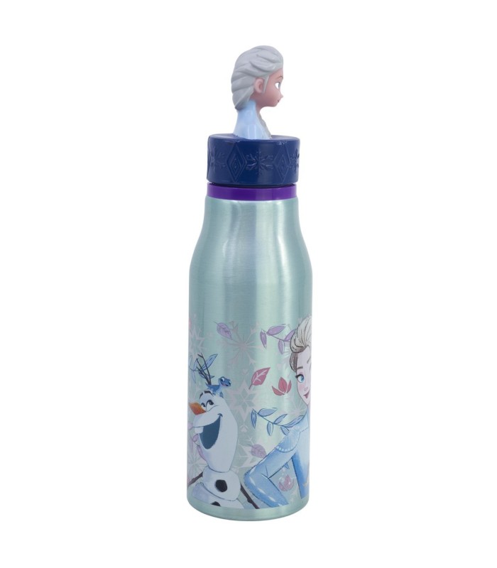 Garrafa de Alumínio 690 ml Frozen – Contém Figurinha 3D