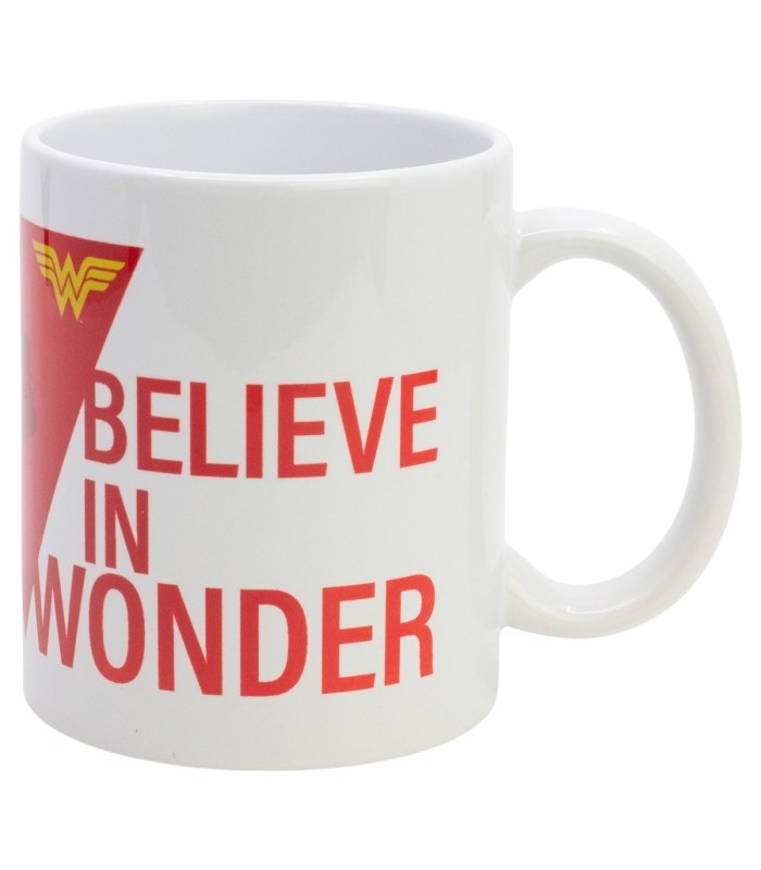 Caneca de Cerâmica Wonder Woman 325 ml em Caixa