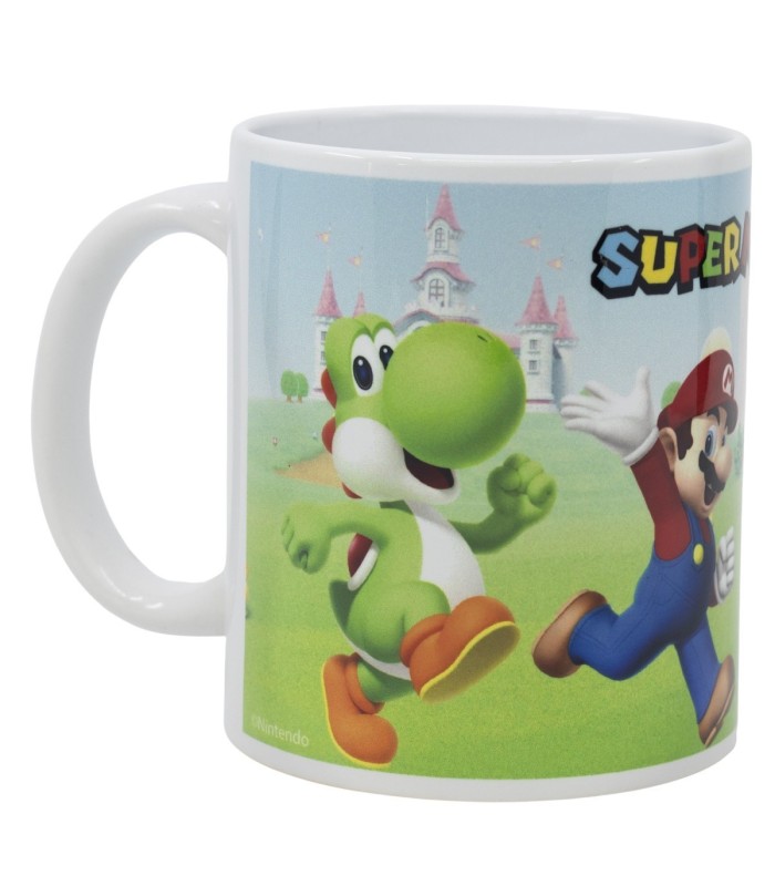 Caneca Cerâmica Super Mario 325 ml em Caixa