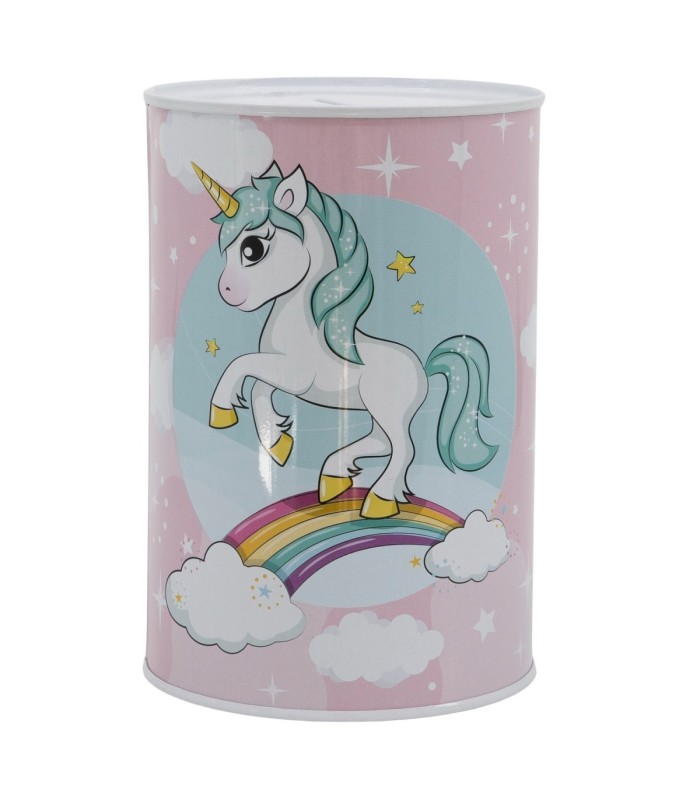 Cofr Metálico Unicornio – Ideal para Crianças