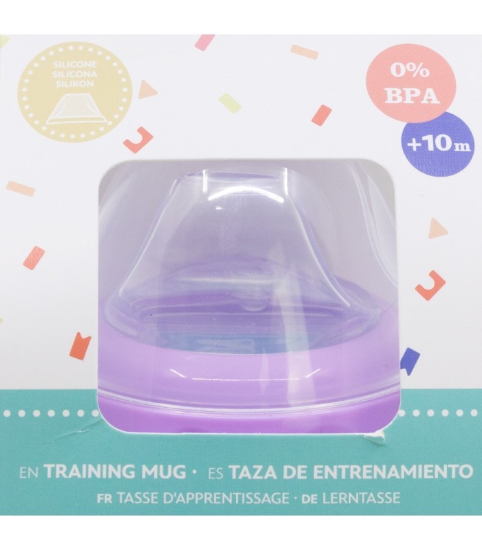 Caneca de Aprendizagem Stitch 270 ml com Boquilha de Silicone