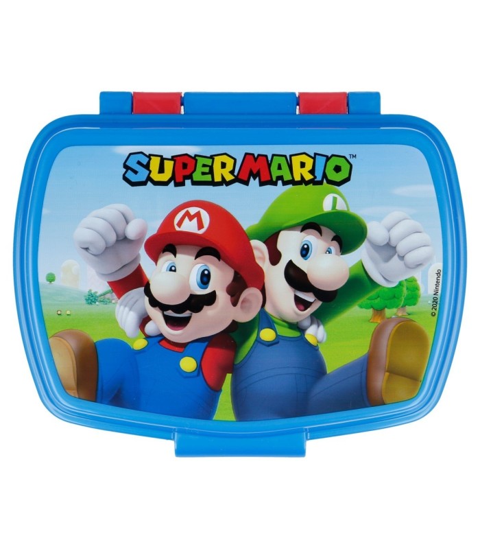 MARMITEIRA RETANGULAR SUPER MARIO