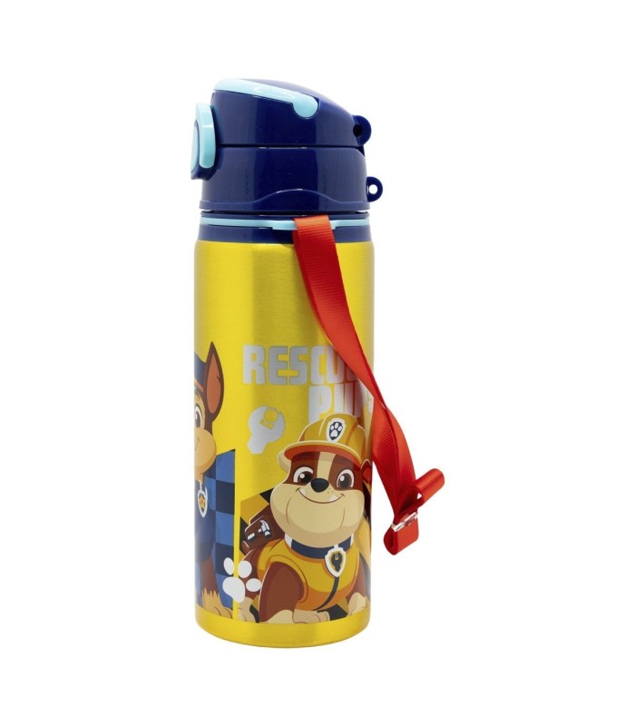 GARRAFA POP UP DE ALUMÍNIO 730 ML PAW PATROL