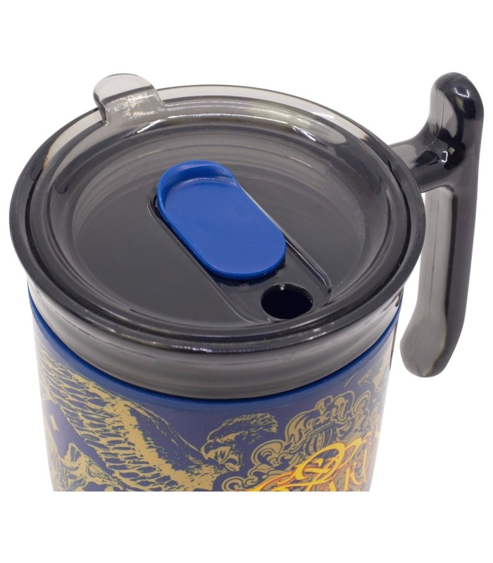 Caneca Harmony Dupla Parede com Tampa 470 ml Harry Potter