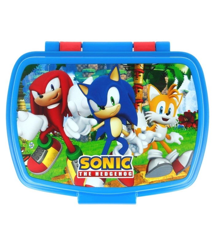 SANDWICHERA RETANGULAR SONIC – Fiambrera Infantil