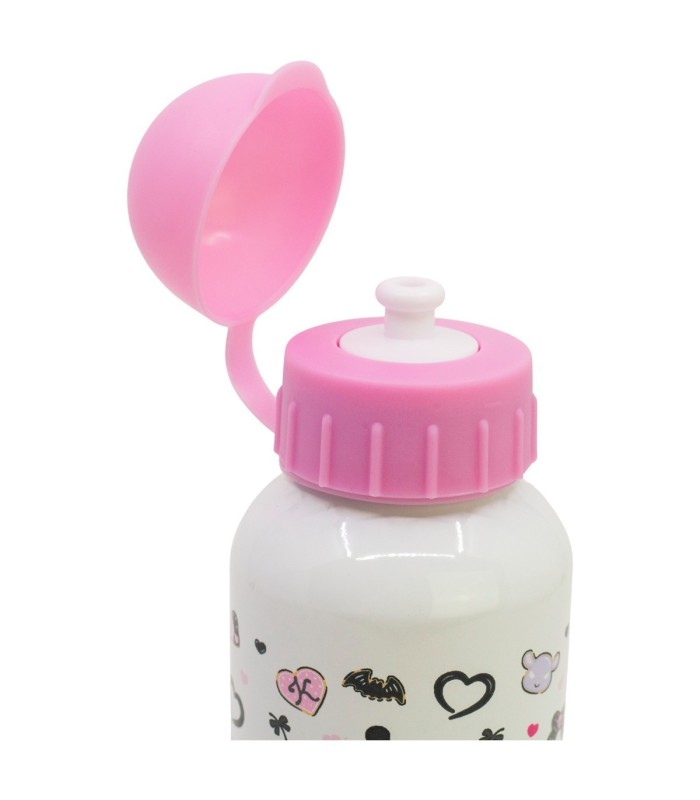 Garrafa de Alumínio Kuromi 400 ml para Crianças