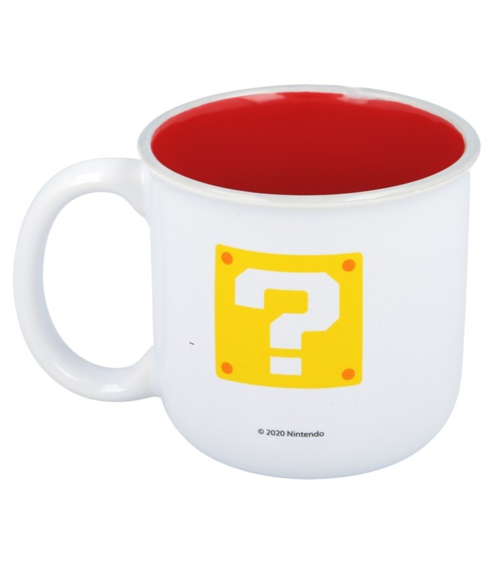 Caneca Cerâmica Super Mario 400 ml em Caixa de Presente