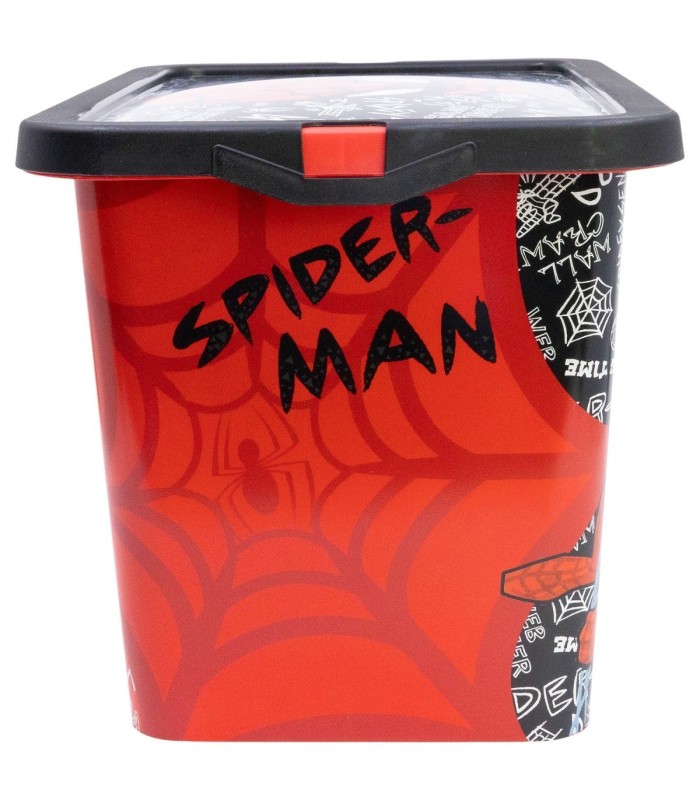 CAIXA CLICK 7 L SPIDERMAN URBAN WEB