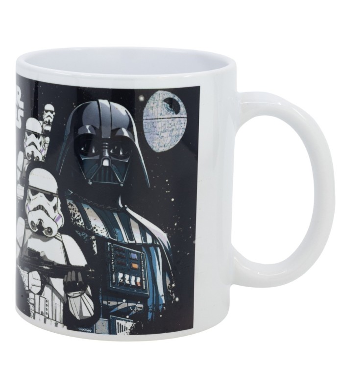 Caneca Cerâmica Star Wars 325 ml em Caixa Design 2