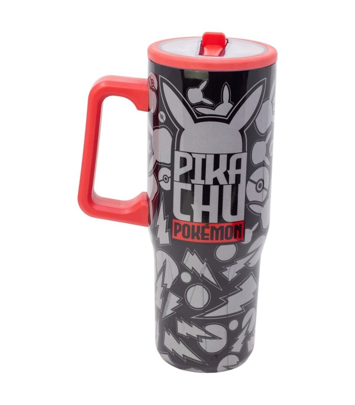 Caneca Cool Sipper XL Aço Inoxidável 920 ML Pokémon