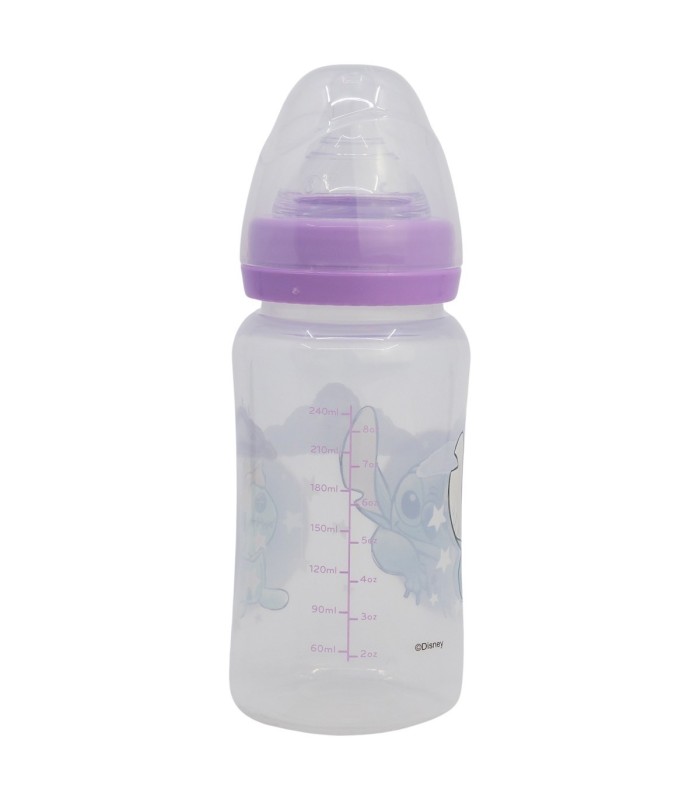 Biberão Stitch Cuddle Me 240 ml com Tetina de Silicone