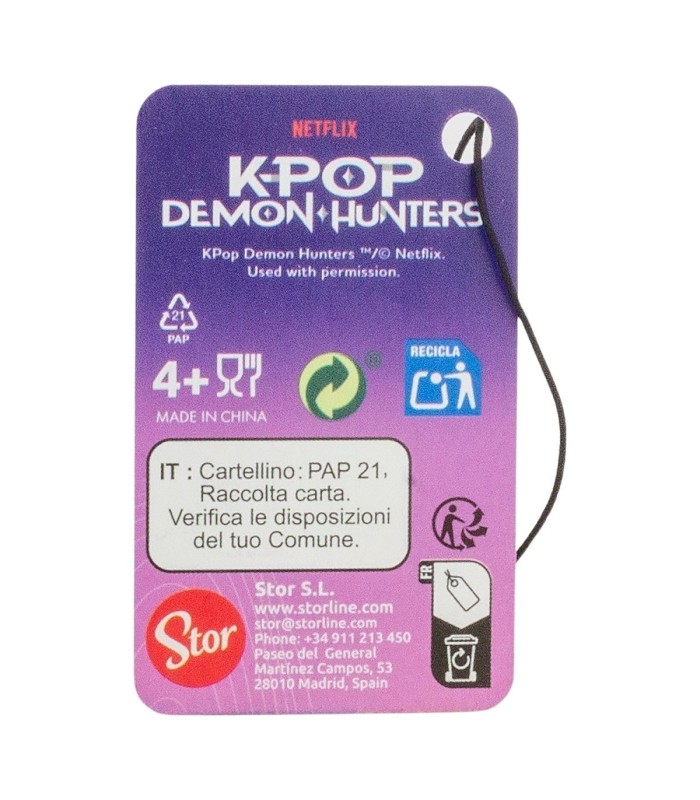Caneca Cerâmica 400 ML KPOP Demon Hunters em Caixa de Presente