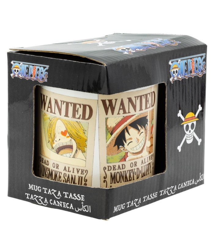 Caneca de Cerâmica 325 ml One Piece em Caixa de Presente