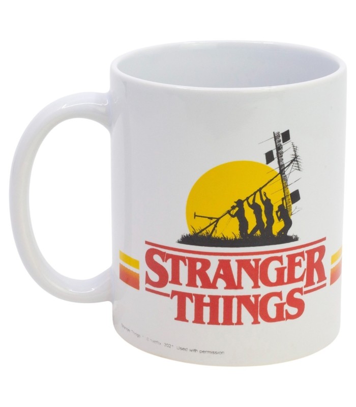 Caneca Cerâmica 325 ml Stranger Things em Caixa