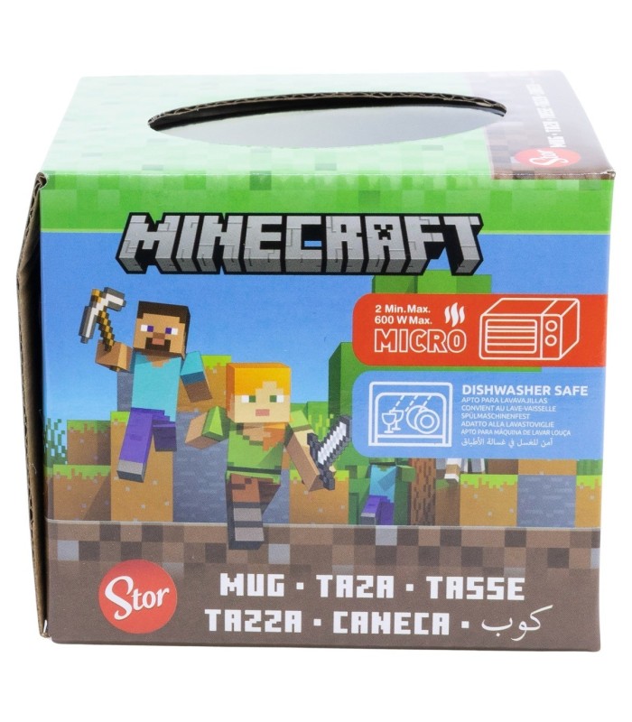 Caneca Cerâmica Globe 380 ml Minecraft