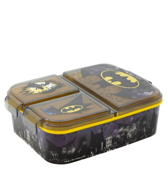 Fiambrera Múltipla Batman com 3 Compartimentos