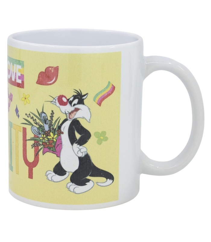 Caneca de Cerâmica Looney Tunes 325 ml em Caixa