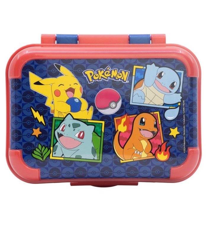 Fiambrera Asker Pokémon Equipa Azul