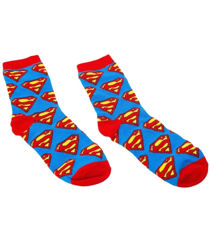 Conjunto de Meias e Caneca Cerâmica 325 ml Superman
