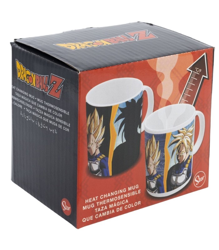 Caneca Cerâmica 325 ml Mudança de Cor Dragon Ball Z