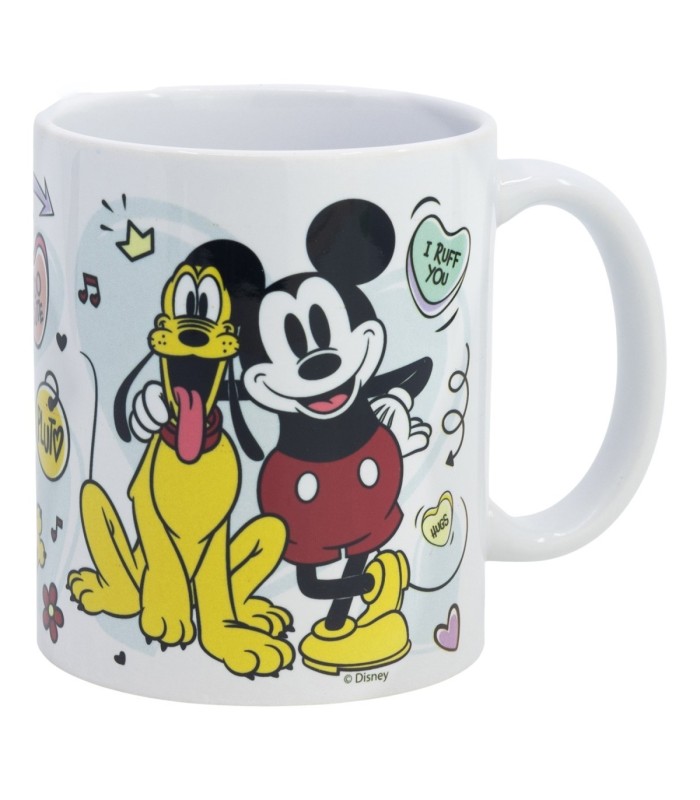 Caneca Cerâmica 325 ml Mickey e Pluto – Clássicos Disney