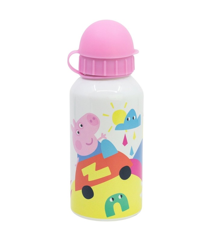 Garrafa de Alumínio Peppa Pig Friends 400 ml