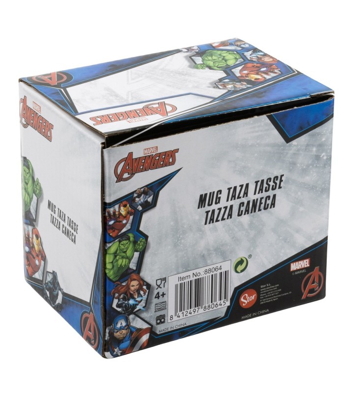 Caneca Cerâmica 325 ml Avengers – Heróis da Banda Desenhada