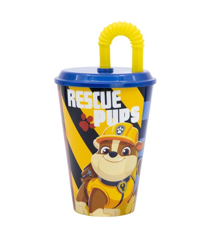 Copo Canudo Easy 430 ml Patrulha Canina