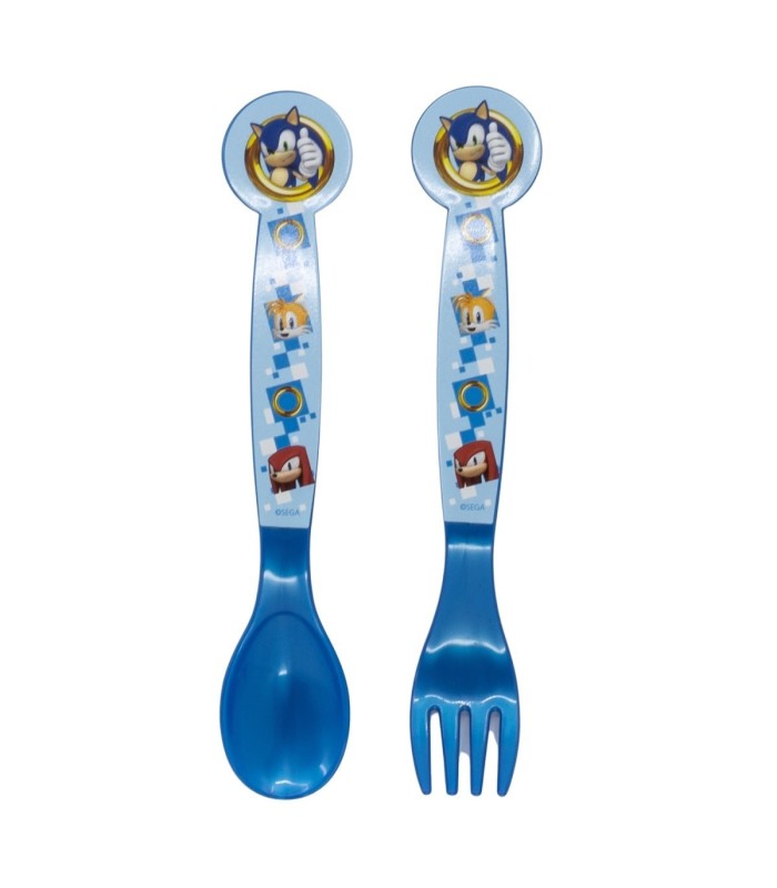 SET DE 2 CUBIERTOS SONIC (COLHER E TENEDOR)