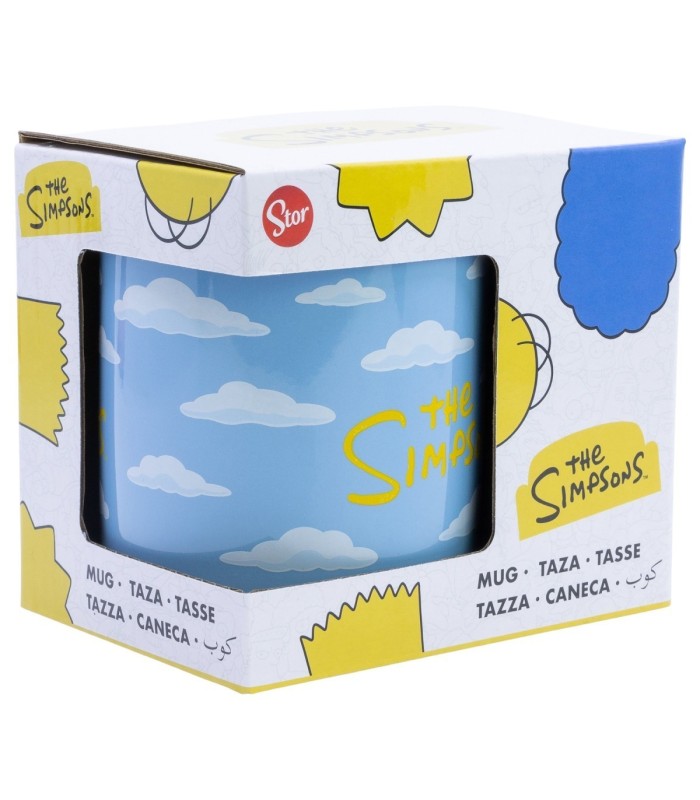 Caneca Cerâmica 325 ml em Caixa de Presente – Os Simpsons
