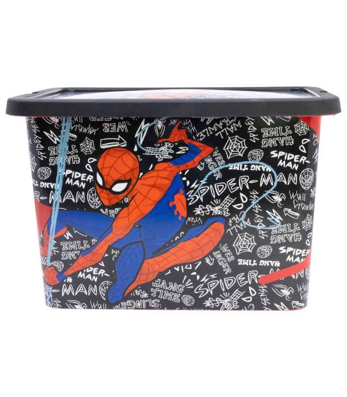 CAIXA CLICK 7 L SPIDERMAN URBAN WEB