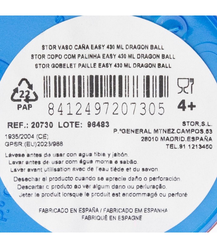 Copo Canya Easy 430 ml Dragon Ball