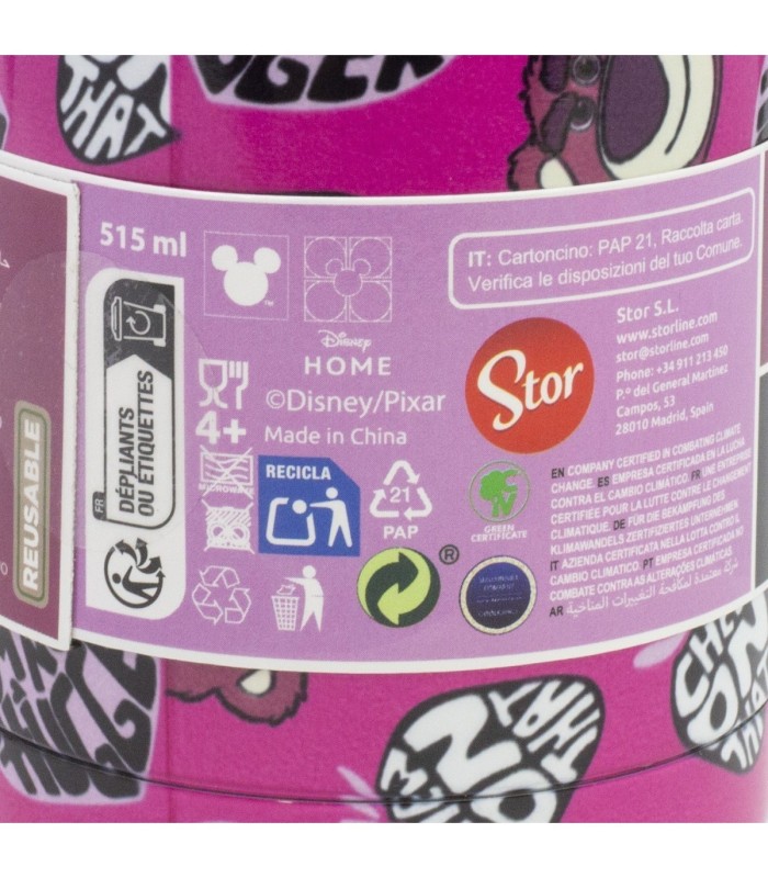 Botelha Térmica Inox 515 ml Toy Story 3 Lotso