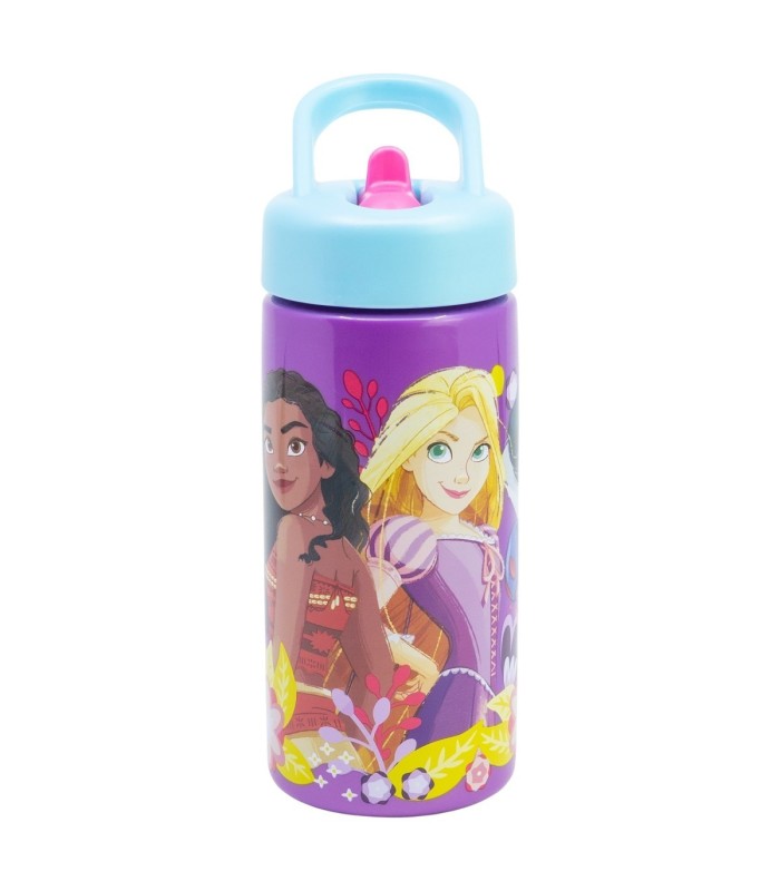 Garrafa PP Playground 410 ml Princesas – Coração Corajoso