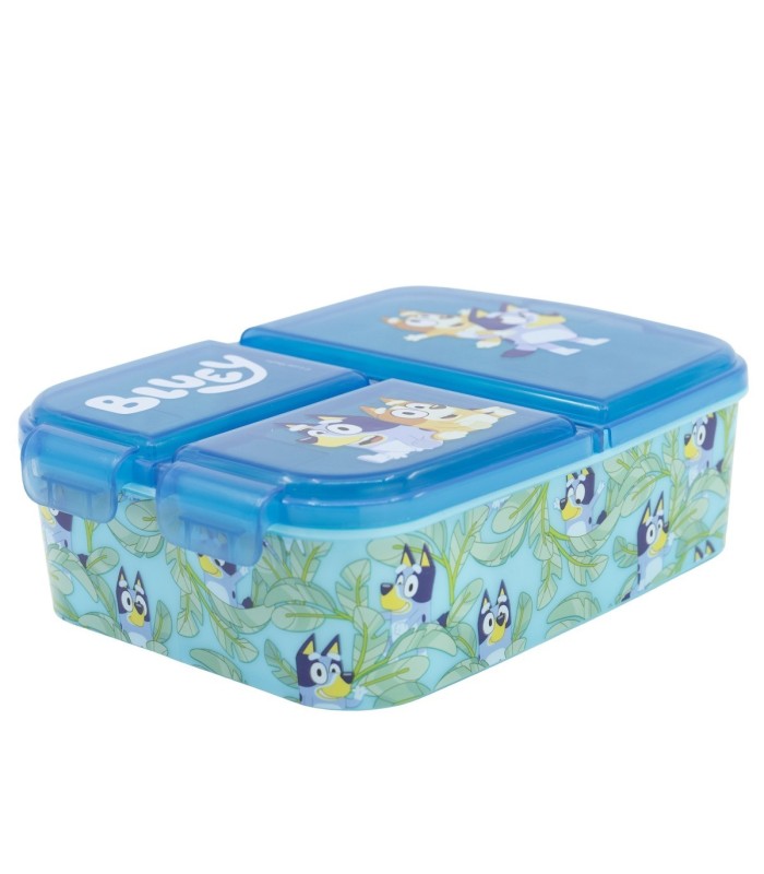Fiambrera Múltipla Bluey - 3 Compartimentos