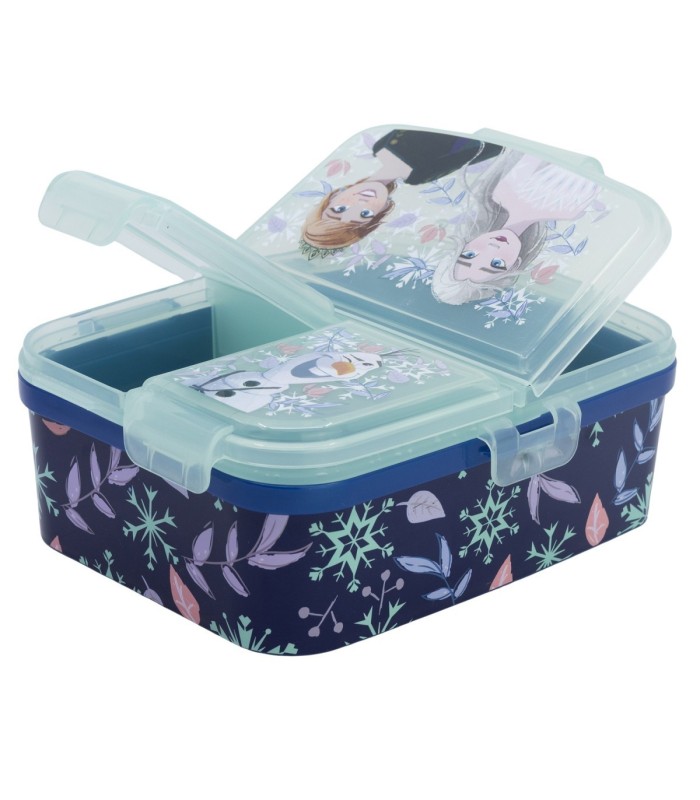 Fiambrera Múltipla XL Frozen – Contém 4 Compartimentos