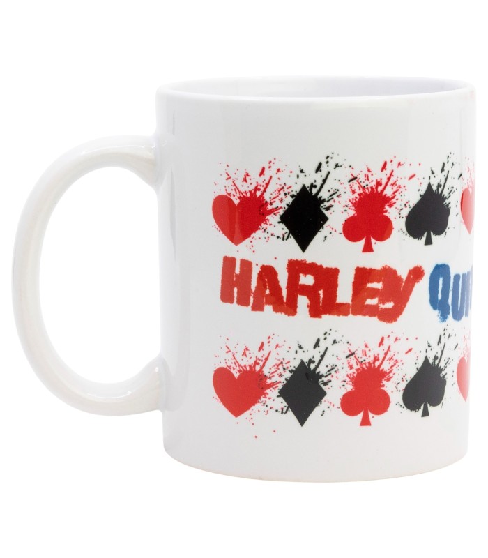 Caneca Cerâmica Harley Quinn 325 ml em Caixa