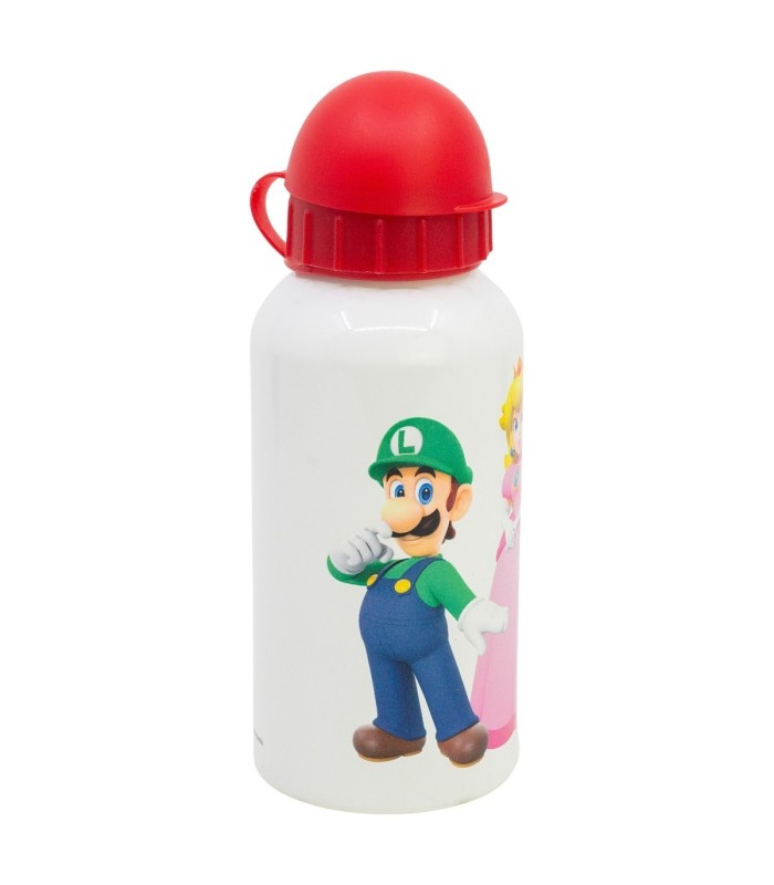 Garrafa de Alumínio Super Mario Colorida 400 ml