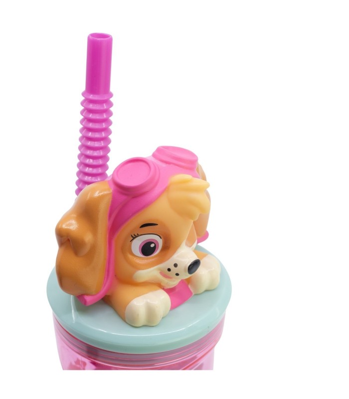 Copo 3D 360 ML Patrulha Canina Meninas Superpoderes