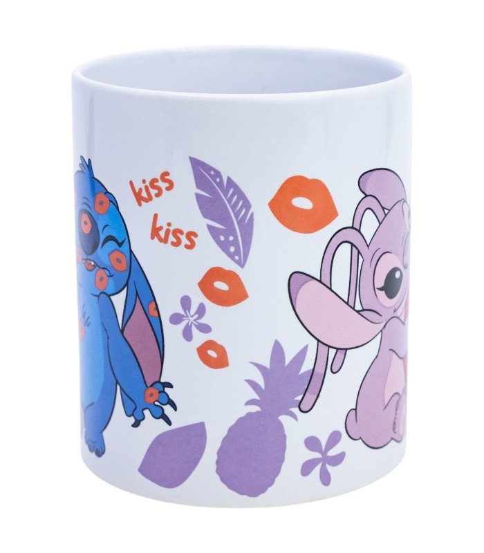 Caneca Cerâmica 325 ml em Caixa de Presente Stitch