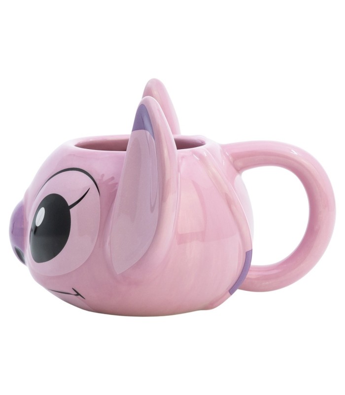 Caneca Cerâmica 3D Stitch em Caixa de Presente