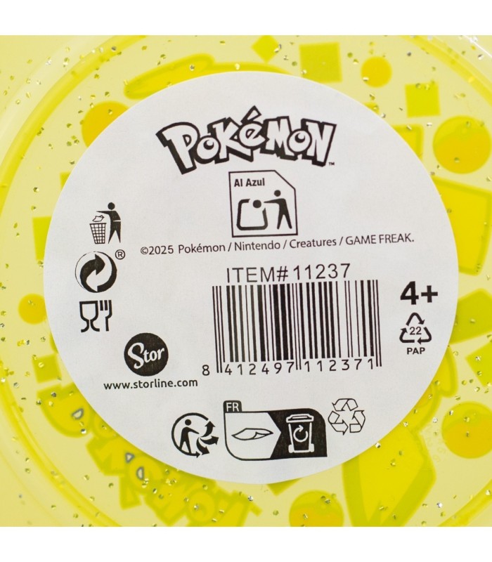 Conjunto 4 PCS Tigelas PP Joy Pokémon