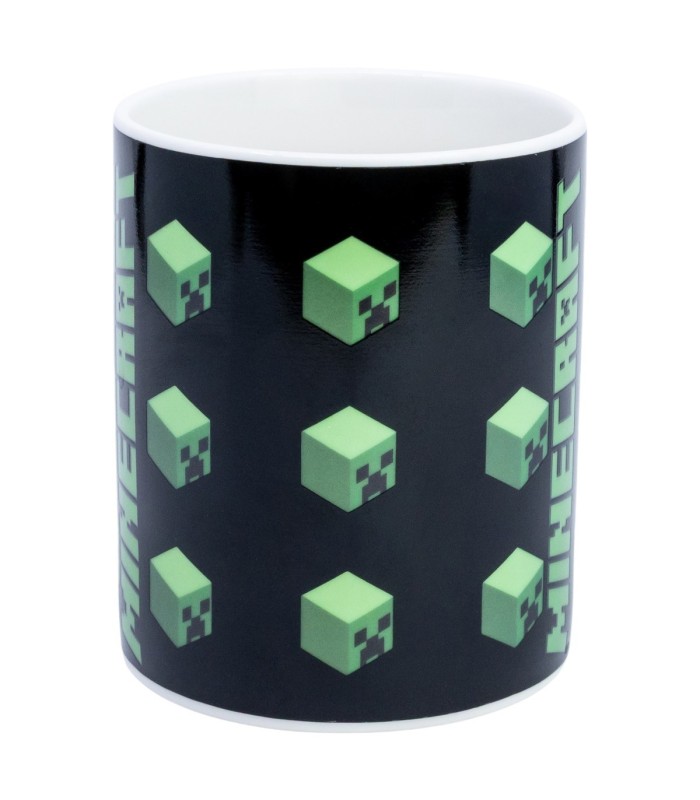 Caneca Cerâmica 325 ml Mudança de Cor Minecraft
