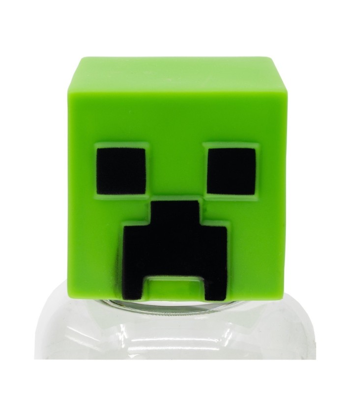 GARRAFA FIGURITA 3D 560 ML MINECRAFT