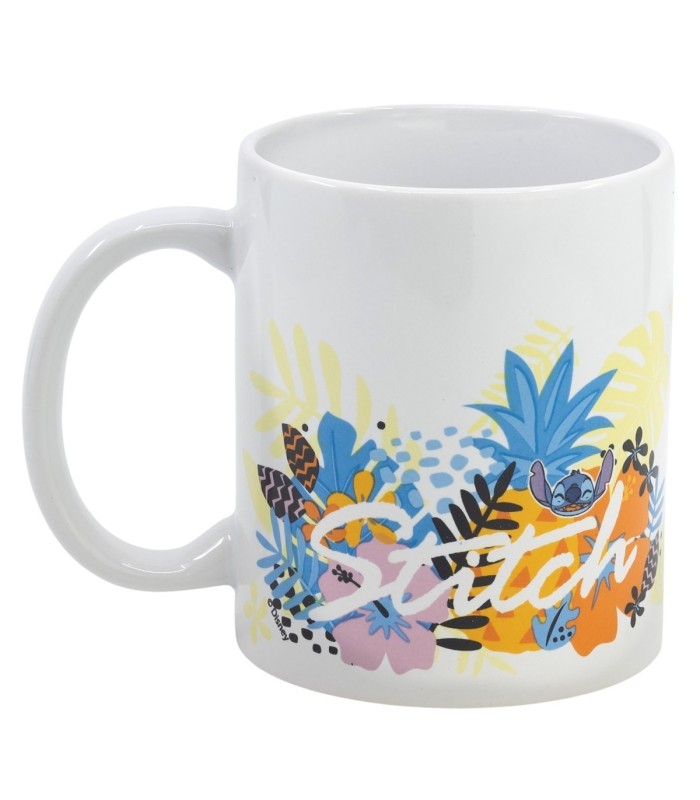 Caneca Cerâmica Stitch 325 ml em Caixa – Ananás