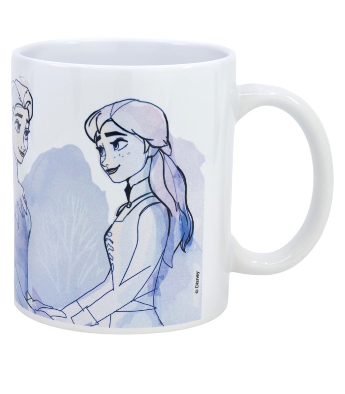 Caneca Cerâmica Frozen II 325 ml em Caixa Design 1