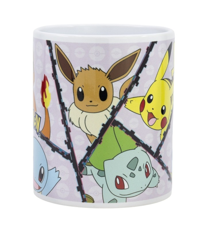 Caneca Cerâmica Pokémon 325 ml em Caixa – Vários Personagens
