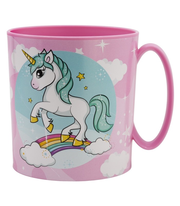 Caneca Micro 390 ML Unicórnio – Prática e Colorida