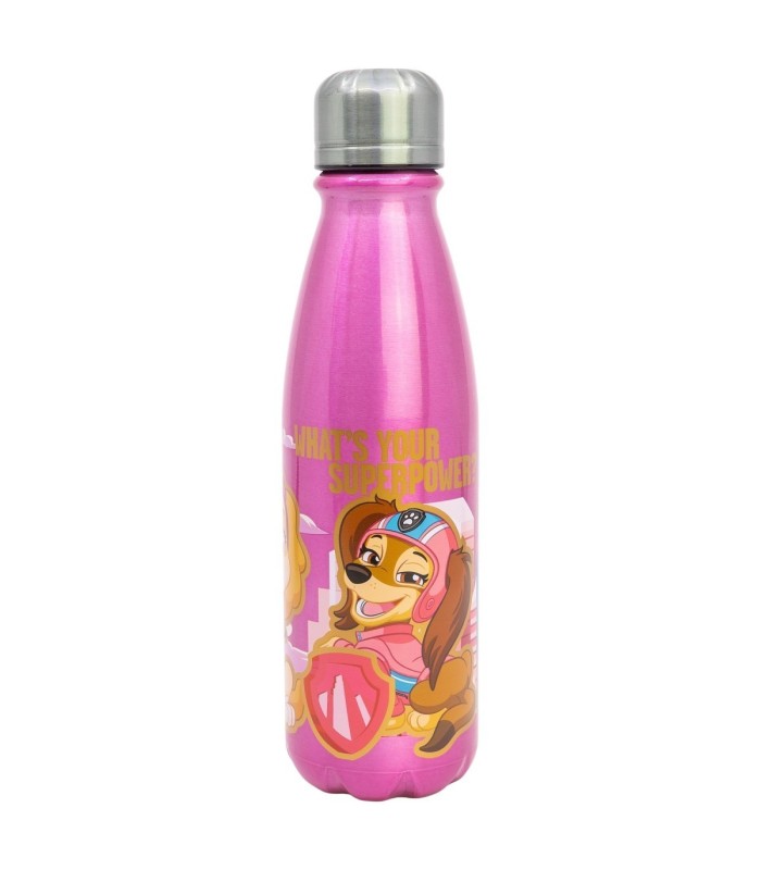 Botelha de Alumínio Infantil 600 ml Patrulha Canina Girl