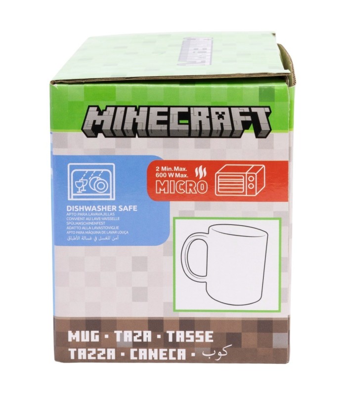 Caneca Cerâmica 325 ml Minecraft em Caixa de Presente